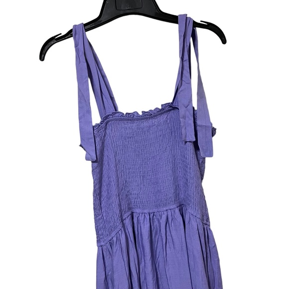 NWT Zesica Purple Boho Maxi Dress - Picture 2 of 11